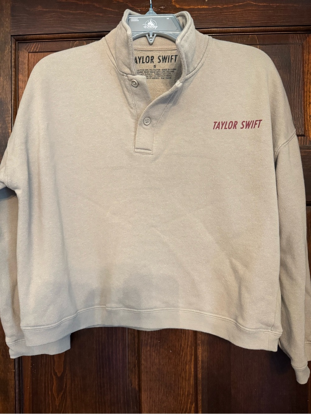 Taylor Swift I’ll Do Anything You Say Collared Pullover Official Sweatshirt S